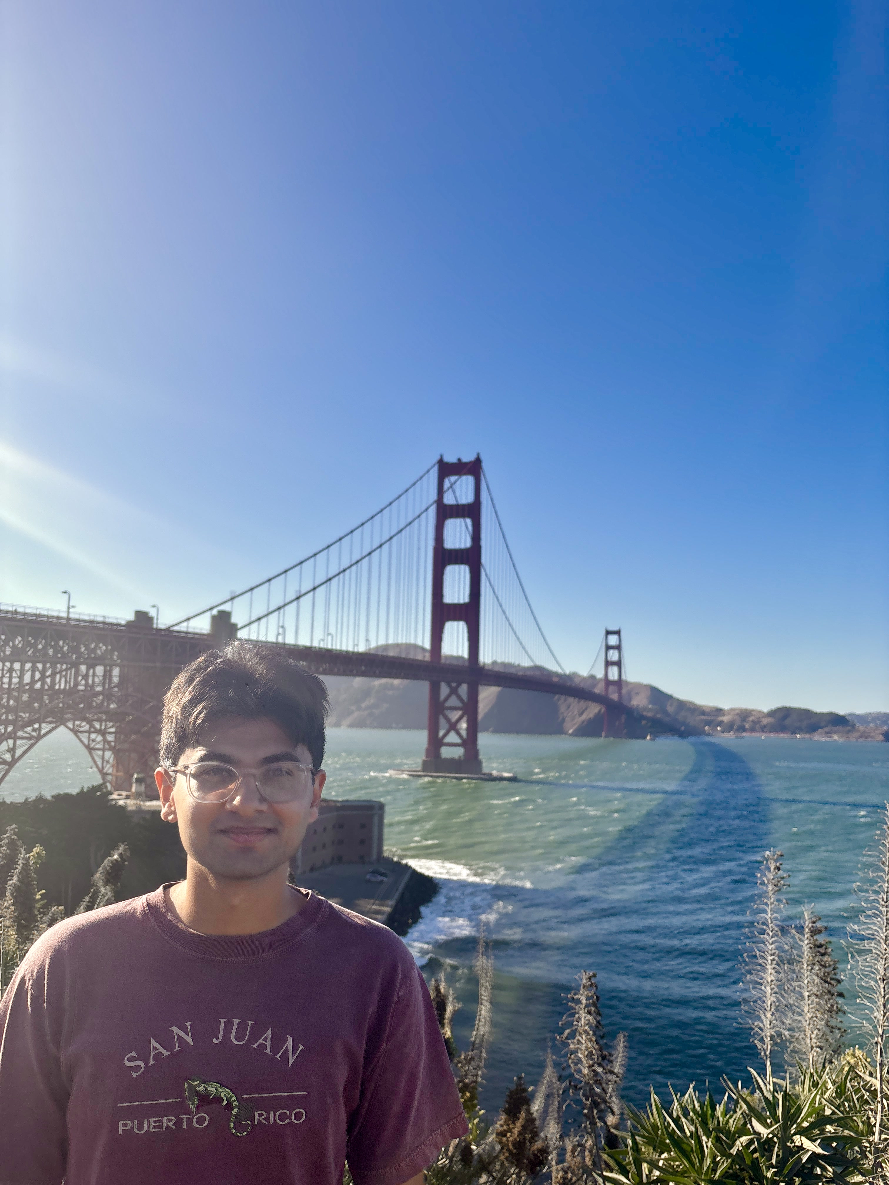 Portrait at the Golden Gate Bridge